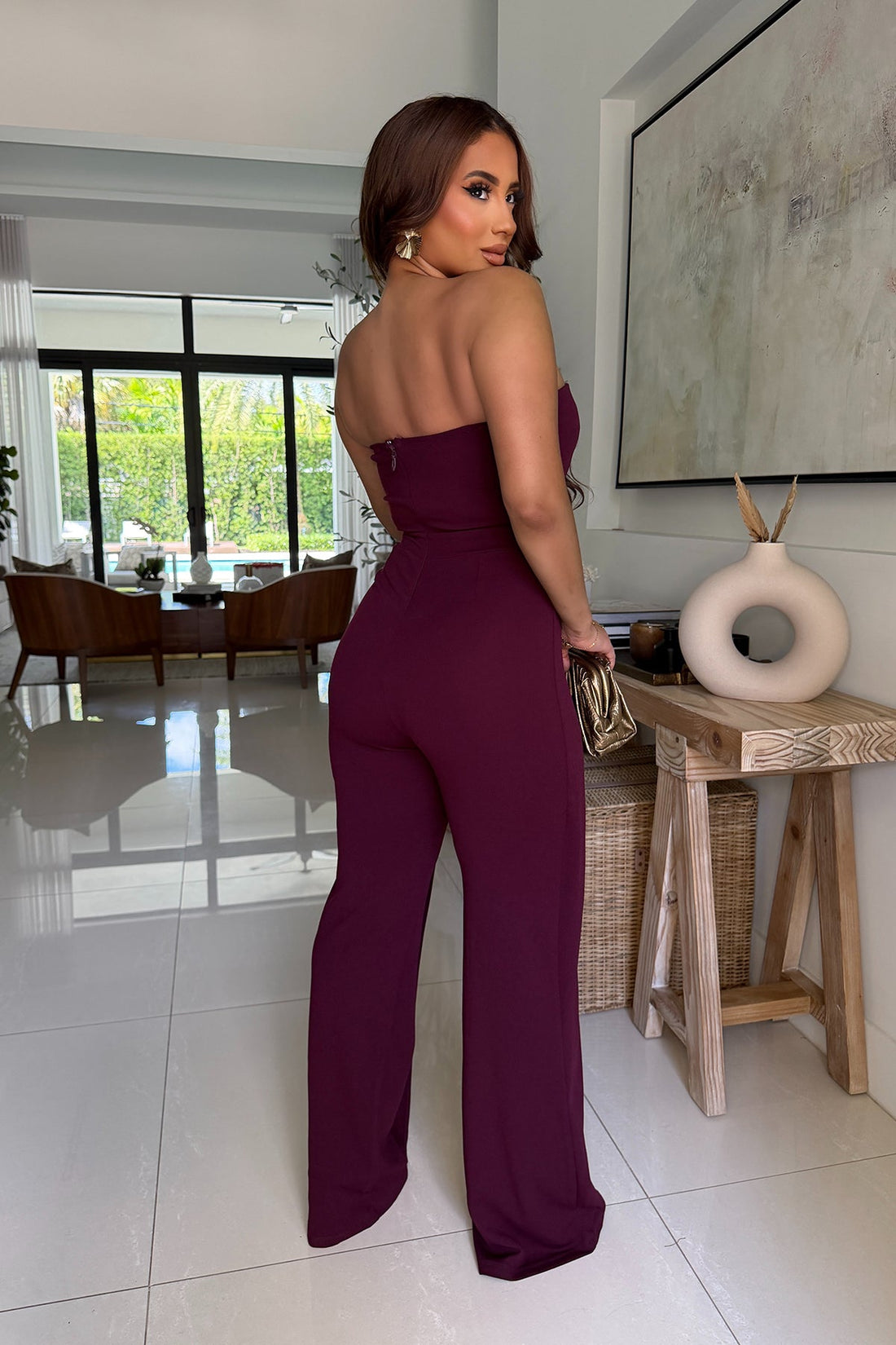 DINNER PLANS JUMPSUIT