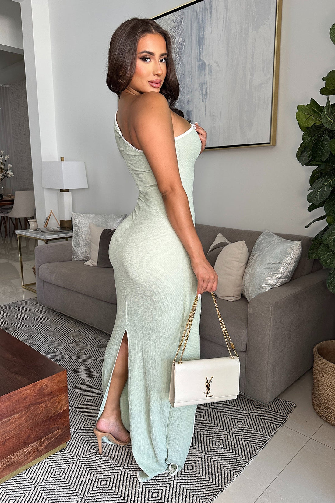 TAKE ME TO SANTORINI DRESS